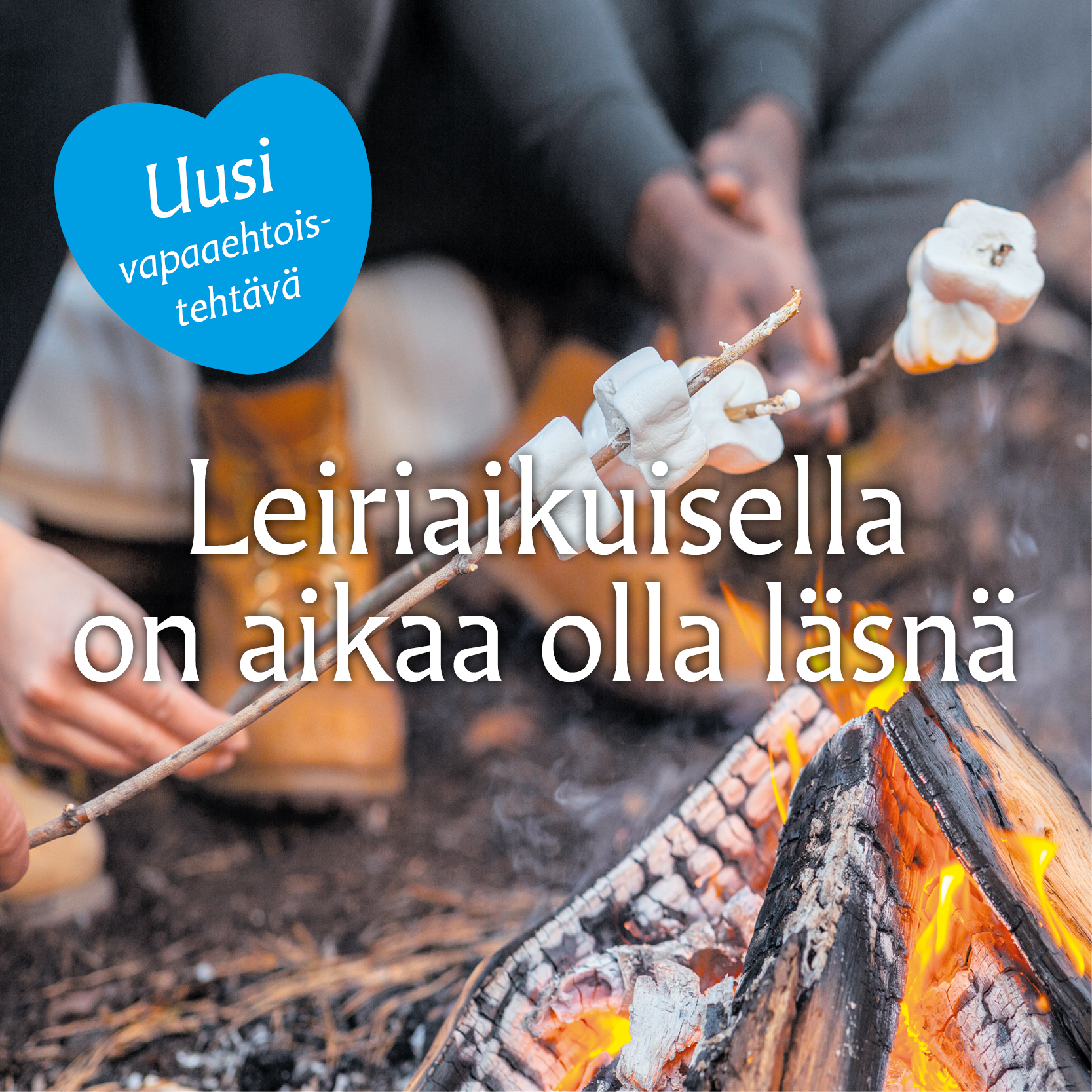 Leiriaikuisten koulutus alkaa helmikuussa. Ilmoittaudu mukaan 31.1. mennessä.