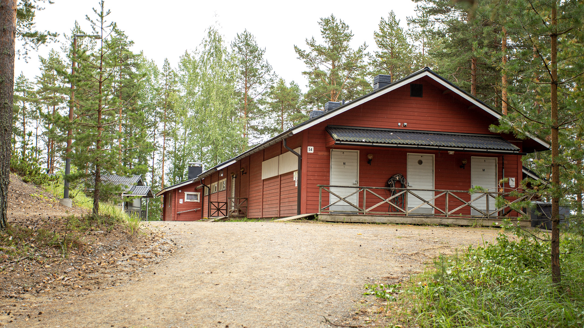 Pappilansaaren kesäkoti Piha-alue