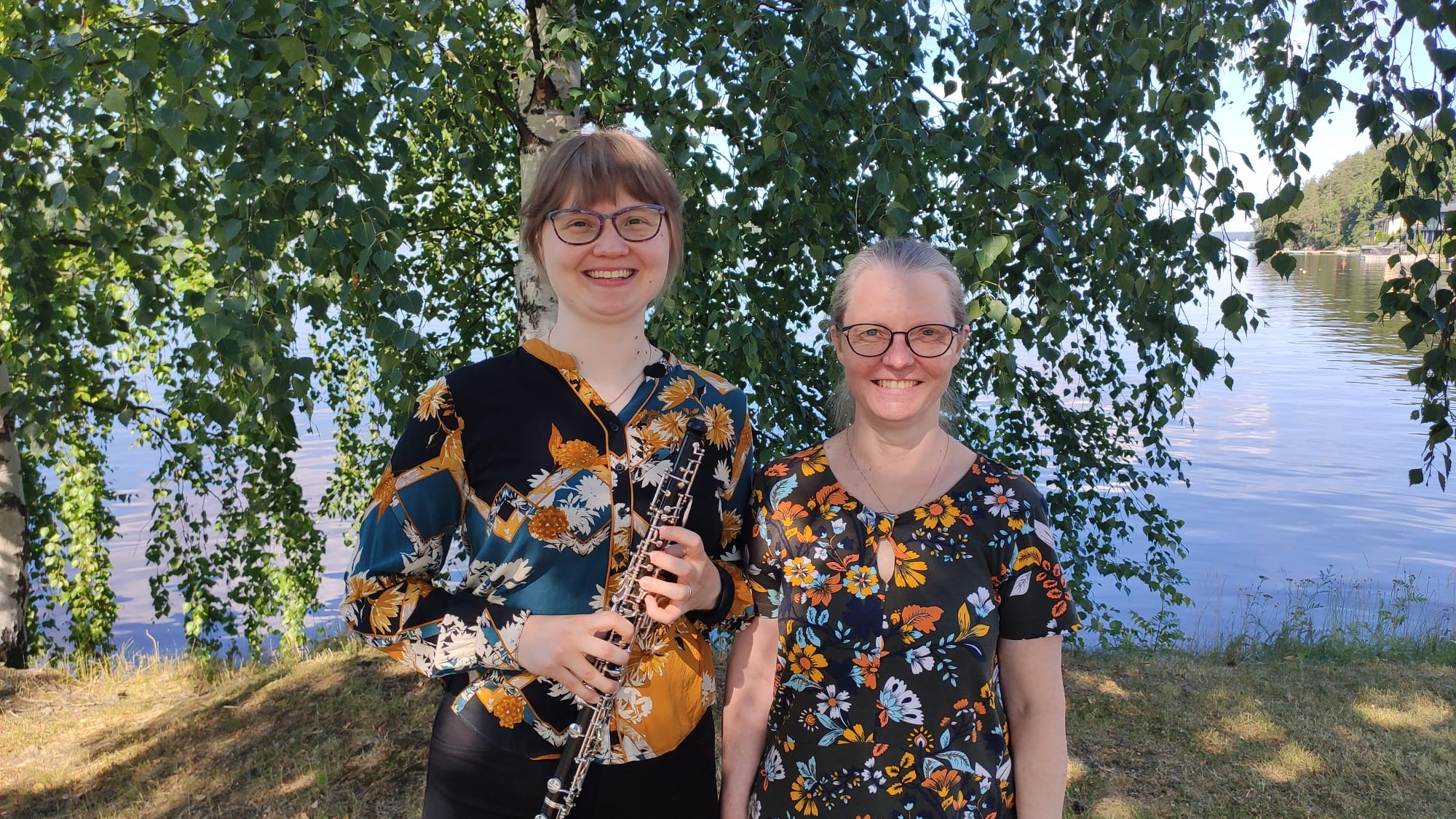 Kesäillan konsertti klo 17 Kuvassa Minna Malinen ja Seija Tapanainen